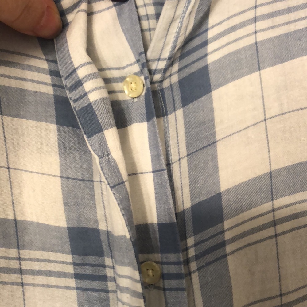 🎉HP🎉 Lane Bryant Venezia semisheer button down shirt, size 14/16. - Picture 4 of 8